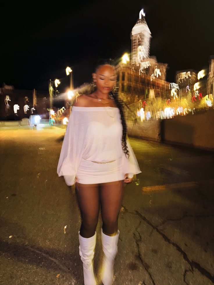 Mini off-shoulder dress