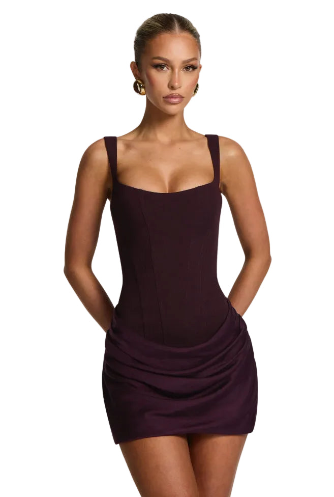 Short Shoulder Strap Dress